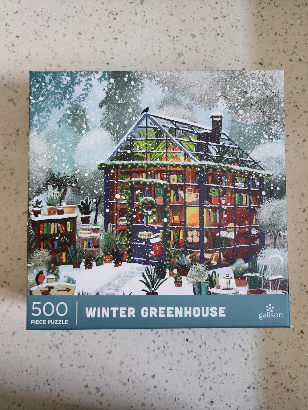 🧩 Galison Winter Greenhouse – 500 Piece Puzzle